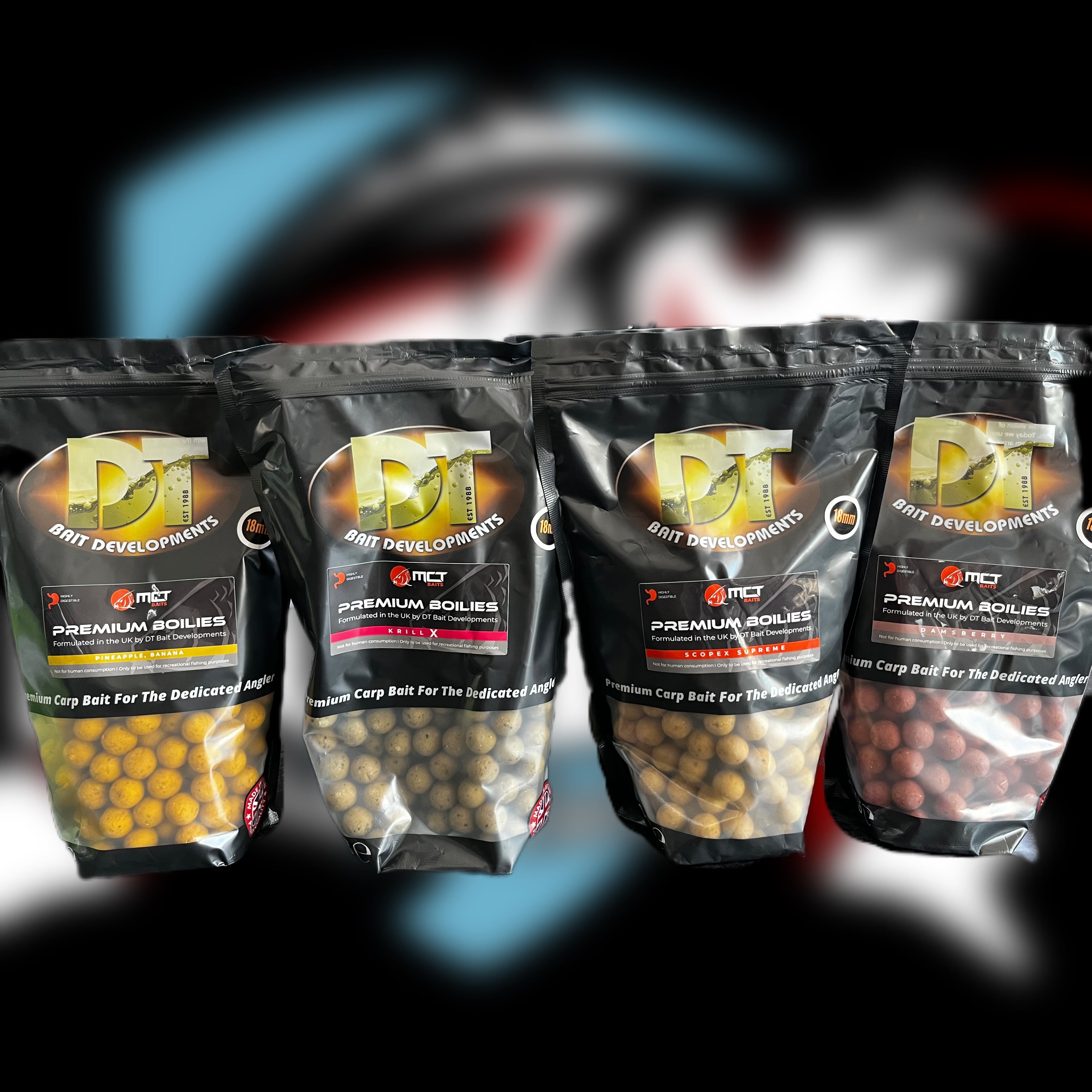 MCT Baits Premium Boilies 1Kg