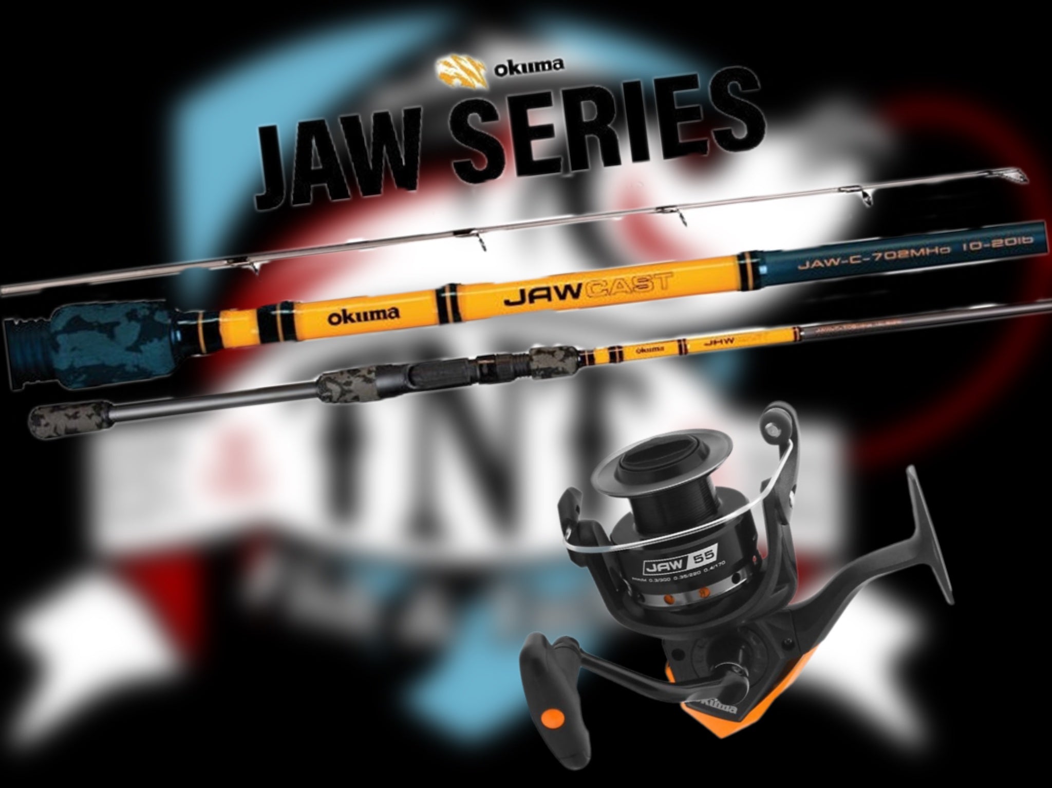 Okuma Jaw Bass Combo