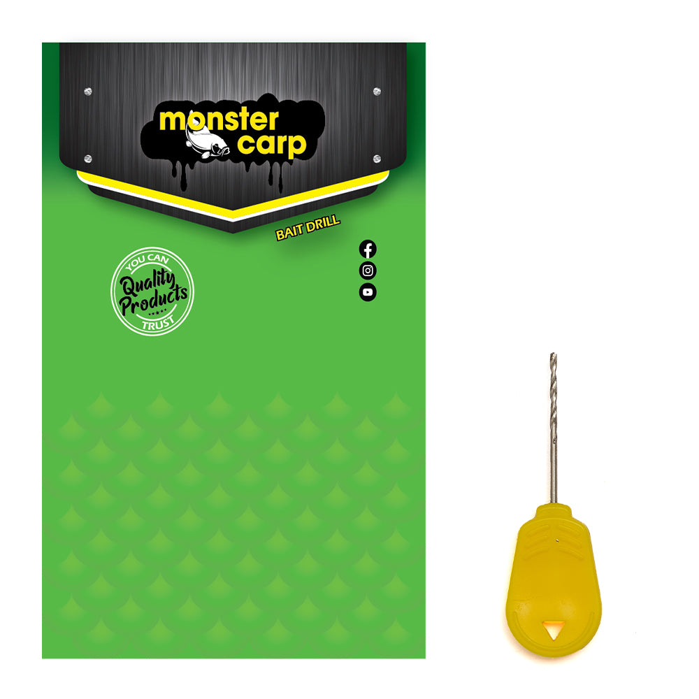 Monster Carp Bait Drill Yellow