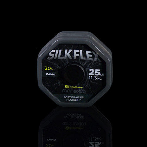 Ridge Monkey SilkFlex Soft Braid 25lb Hooklink